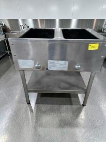Elite Condition – Commercial Stainless Steel Dual Well Electric Hot Food Table – 2 Well Bain Marie – 115V – Fully Tested & Operational