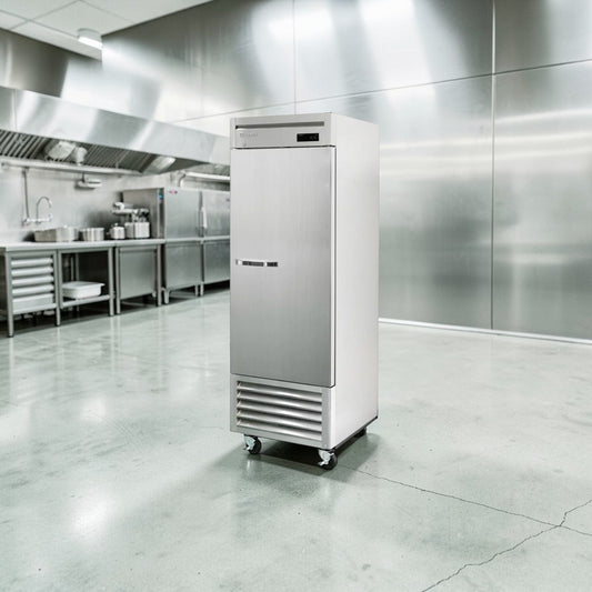 Exceptional Condition – Blue Air BSR23-HC Reach-In Refrigerator – 26" Single Section – 23 Cu. Ft. – Bottom Mount – Stainless Steel – Commercial Grade – Fully Tested & Operational!