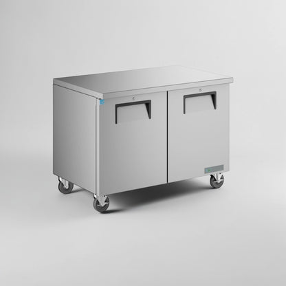 Elite Condition – True TUC-48-HC Undercounter Refrigerator – 48” Commercial Stainless Steel Worktop Fridge – Made in USA – Fully Tested & Operational!