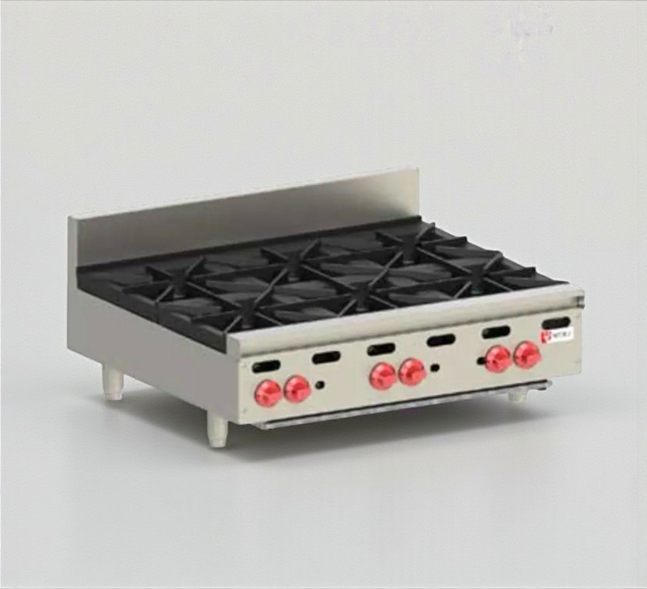 Excellent Condition – Wolf AHP636 36" Gas Hotplate (6 Burners) – Natural Gas – Tested & Working