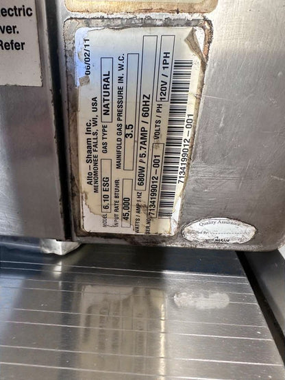 Top-Tier Condition – Alto-Shaam 6.10 ESG – Commercial Heated Display / Holding Cabinet – Natural Gas – Fully Tested & Working!