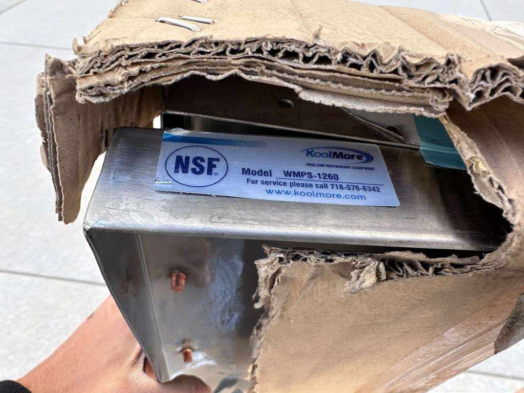 Brand New Premium Condition – KoolMore WMSH-1260 – Commercial Stainless Steel Wall Mount Shelf – NSF Certified – Never Used in Original Box