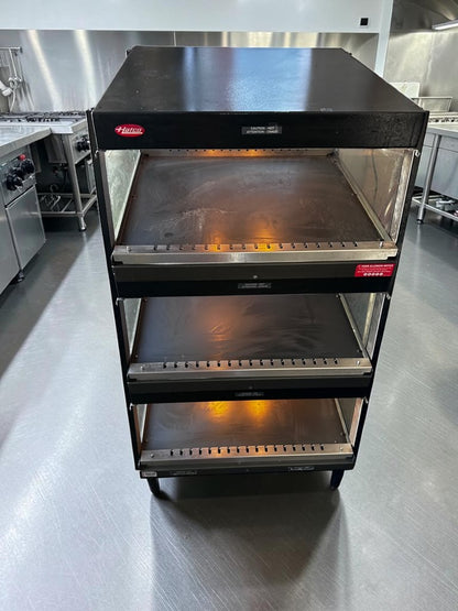 Outstanding Condition – Hatco GRSDS-24T Glo-Ray – 24-Inch Triple-Shelf Self-Service Heated Merchandiser – 120V – Fully Tested & Operational!