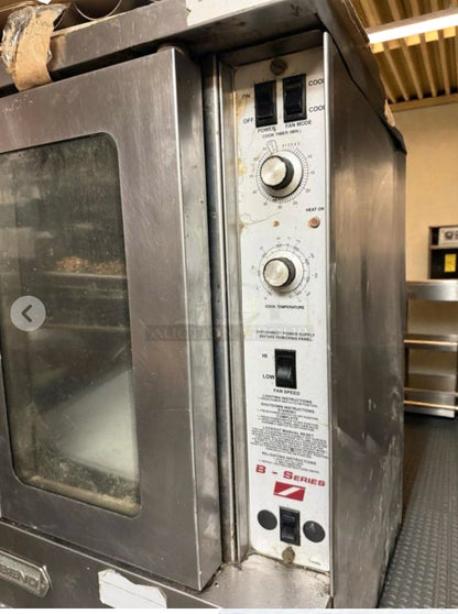 Exceptional Condition – Blodgett Double-Stack Commercial Convection Oven – Stainless Steel – Fully Tested & Operational!