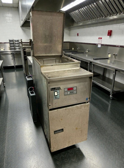 Premium Condition – Pitco Frialator Commercial Gas Fryer – Natural Gas – Fully Tested & Working!