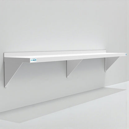 Brand New – Scratch & Dent – Koolmore 12" x 72" Stainless Steel Wall Shelf