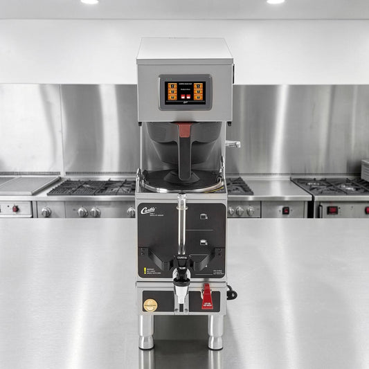 Exceptional Condition – Curtis G4GEMS63A1000 Gemini – Stainless Steel Satellite Coffee Brewer – 1.5 Gallon – 120/220V – NSF & UL Listed – Fully Tested & Operational!