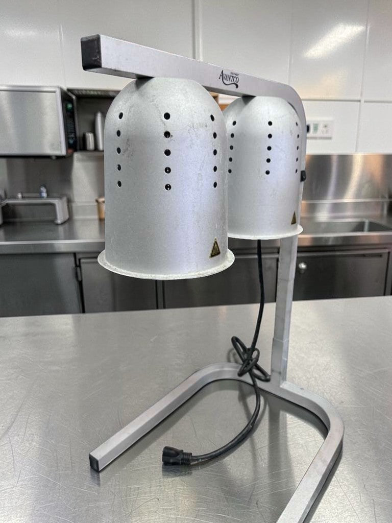 Exceptional Condition – Avantco Dual Heat Lamp Food Warmer Station – Commercial Countertop – 120V – Fully Tested & Operational!