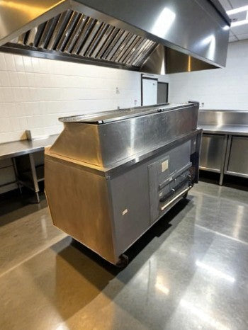 Excellent Condition – Randell 9040K-7 – 60" Sandwich / Salad Top Refrigerated Counter – Stainless Steel Prep Table – 14.67 Cu. Ft. – 115V – NSF / UL Listed – Fully Tested & Operational!