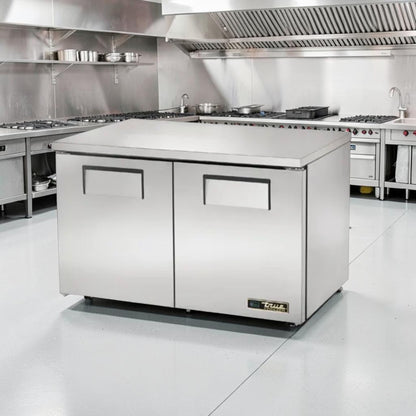 Superior Condition – True TUC-48F-LP-HC – 48 3/8" Low Profile Commercial Undercounter Freezer – Two Solid Doors – R290 – 115V – Fully Tested & Operational!