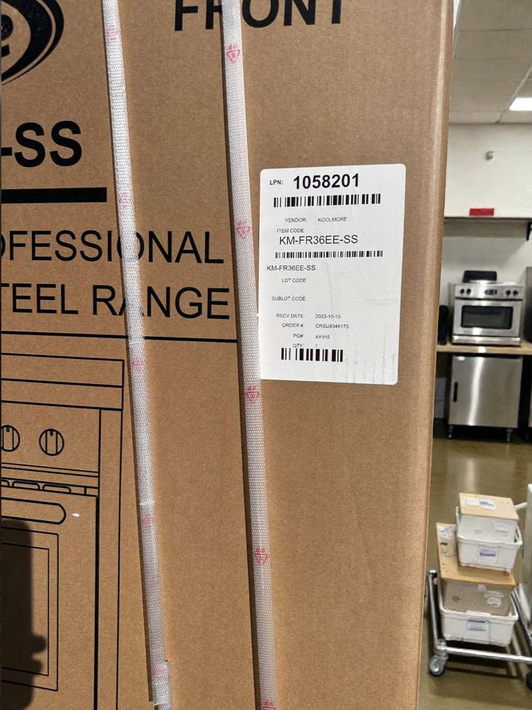 Brand New –  Scratch & Dent - KoolMore 36" Professional Electric Range
