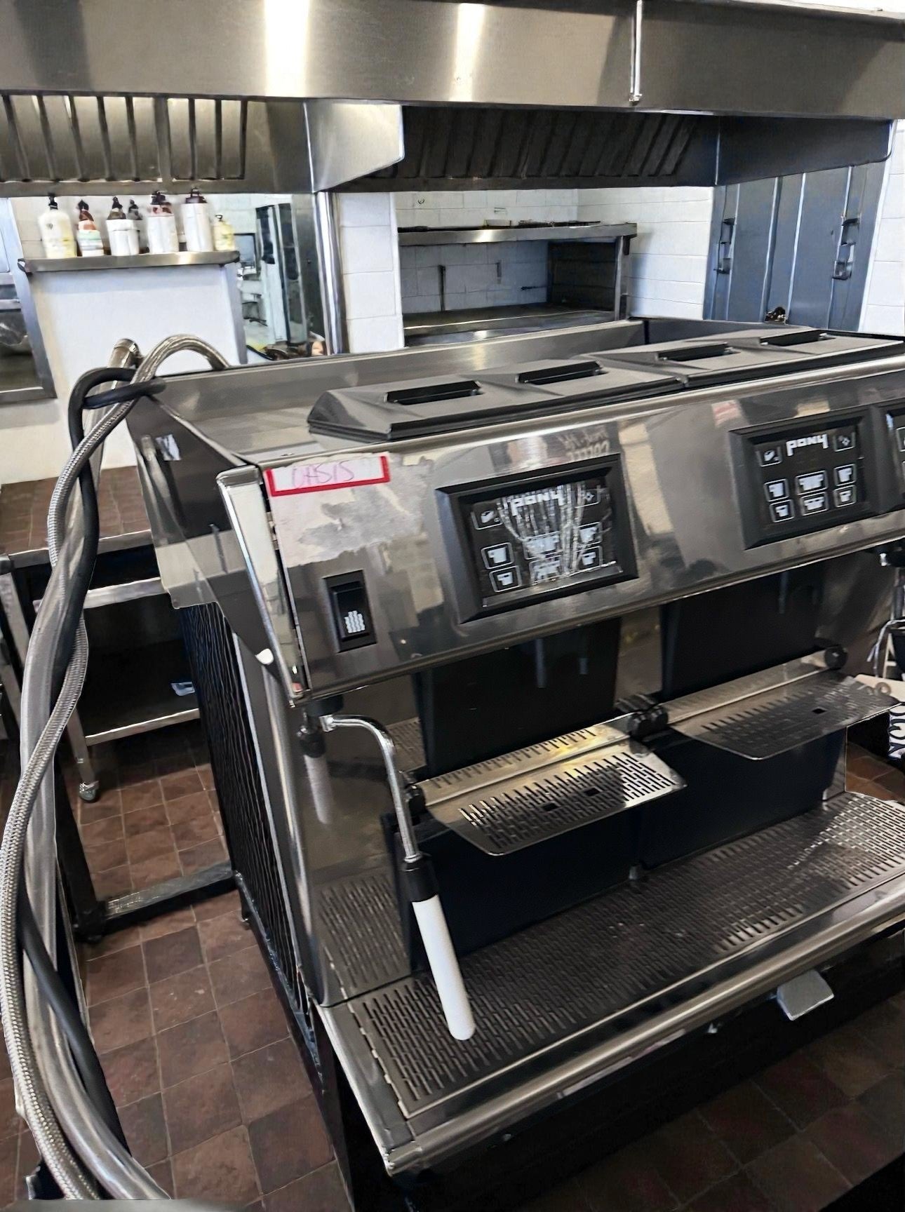 Prime Condition – Grindmaster 1011-008 Pony Series – Four Pod Automatic Espresso Machine – 2 Group – 230V – ETL Listed – Fully Tested & Operational!