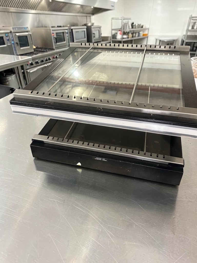 Immaculate Condition – Hatco GR3SDH-27 Glo-Ray® – 27" Self-Service Countertop Heated Glass Display Warmer – 2 Display Levels – 120V – 997W – Fully Tested & Operational!