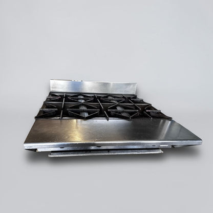 Optimal Condition – Vulcan – 36" Commercial 6-Burner Countertop Gas Hot Plate / Range – 150,000 BTU – Heavy Cast-Iron Grates – Fully Tested & Operational!