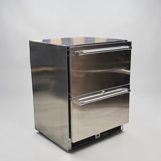 Optimal Condition – Commercial Undercounter Refrigerator – Two-Drawer Configuration – Stainless Steel – Space-Saving Design – Fully Tested & Operational!