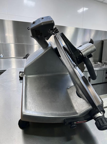 High-Grade Condition – Hobart 2812 – Heavy-Duty 12" Commercial Manual Meat & Deli Slicer with Built-In Sharpener – 1/2 HP – Fully Tested & Operational!