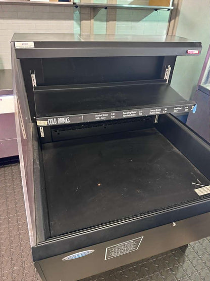 Outstanding Condition – Federal Industries Commercial Open-Top Cold Drink & Bottle Merchandiser – Ice & Beverage Chest – UL Listed – Fully Tested & Operational!