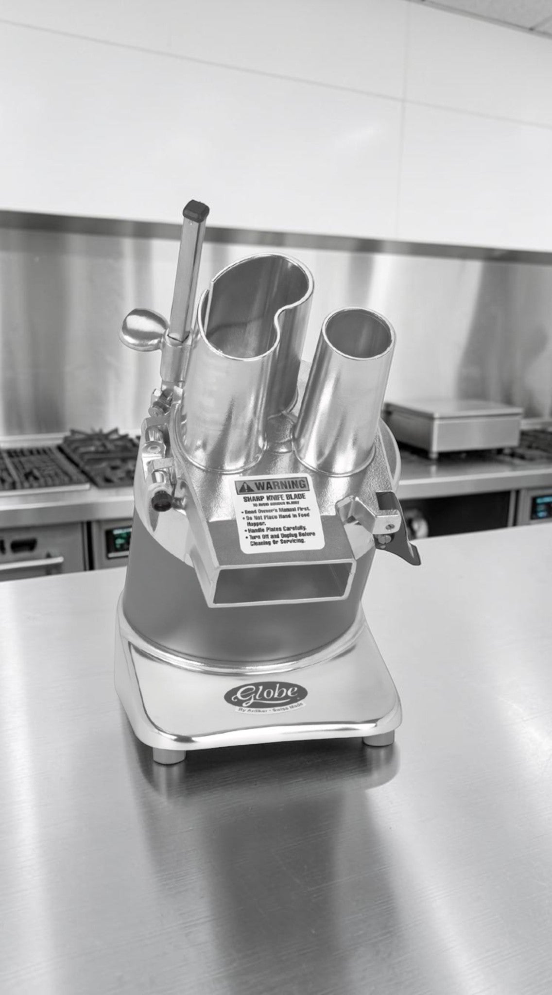Remarkable Condition – Globe GFP500 – Commercial Food Processor / Vegetable Prep Machine – 1/2 HP – 115V – ETL / NSF Certified – Fully Tested & Operational!