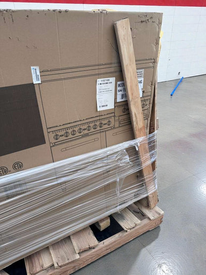 Brand New Condition – KoolMore 60" Commercial Gas Range with Oven, Griddle & Broiler (Scratch & Dent)