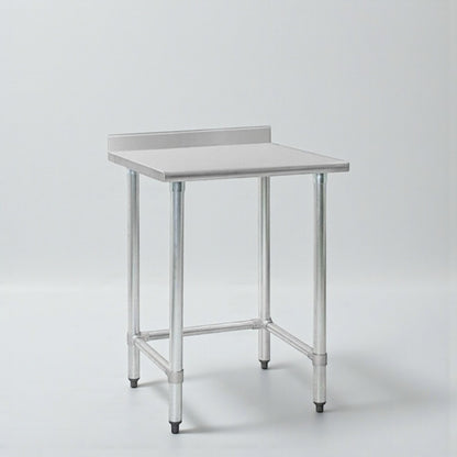 Excellent Find – Eagle Group T3030GTE-BS – 30" x 30" Stainless Steel Commercial Work Table with 4½" Backsplash – Fully Tested & Ready for Use!