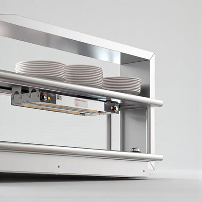 Brand New  – ServIt 24" Double Strip Warmer – Dual Infinite Controls – 120V / 1000W – Brand New!