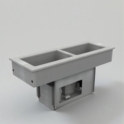 Premium Condition – Delfield 8148-EFNP Narrow Two-Pan LiquiTec Refrigerated Drop-In Cold Well – 115V – UL & NSF Listed – Fully Tested & Operational!