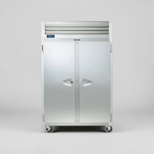 Excellent Condition – Traulsen G20010 – 52.13" Two-Section Commercial Reach-In Refrigerator – 46 Cu. Ft. – Two Solid Doors – 115V – Fully Tested & Operational!