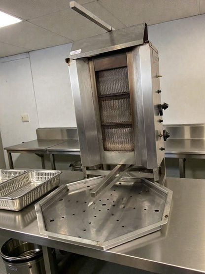Premium Condition – AXIS Commercial Gas Doner Grill Machine – Natural Gas – Fully Tested & Working!