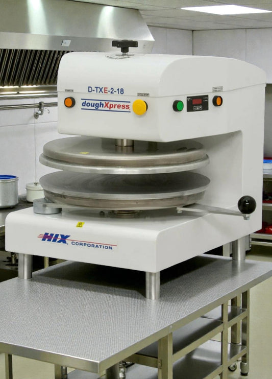 Excellent Condition – DoughXpress D-TXE-2-18W LV – Commercial Dough Press – 18" – 208-240V / 1Ph – Made in USA – Fully Tested & Operational!