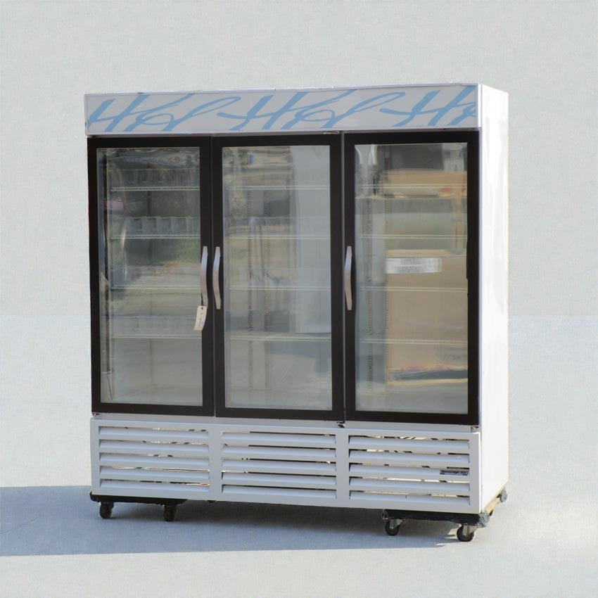 Superior Condition – Beverage-Air 3-Glass Door Commercial Merchandiser Refrigerator - 115V / Single Phase - Fully Tested & Working!