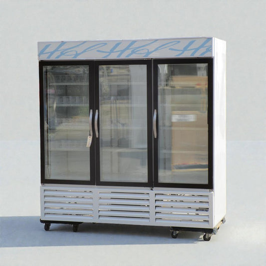 Superior Condition – Beverage-Air 3-Glass Door Commercial Merchandiser Refrigerator - 115V / Single Phase - Fully Tested & Working!