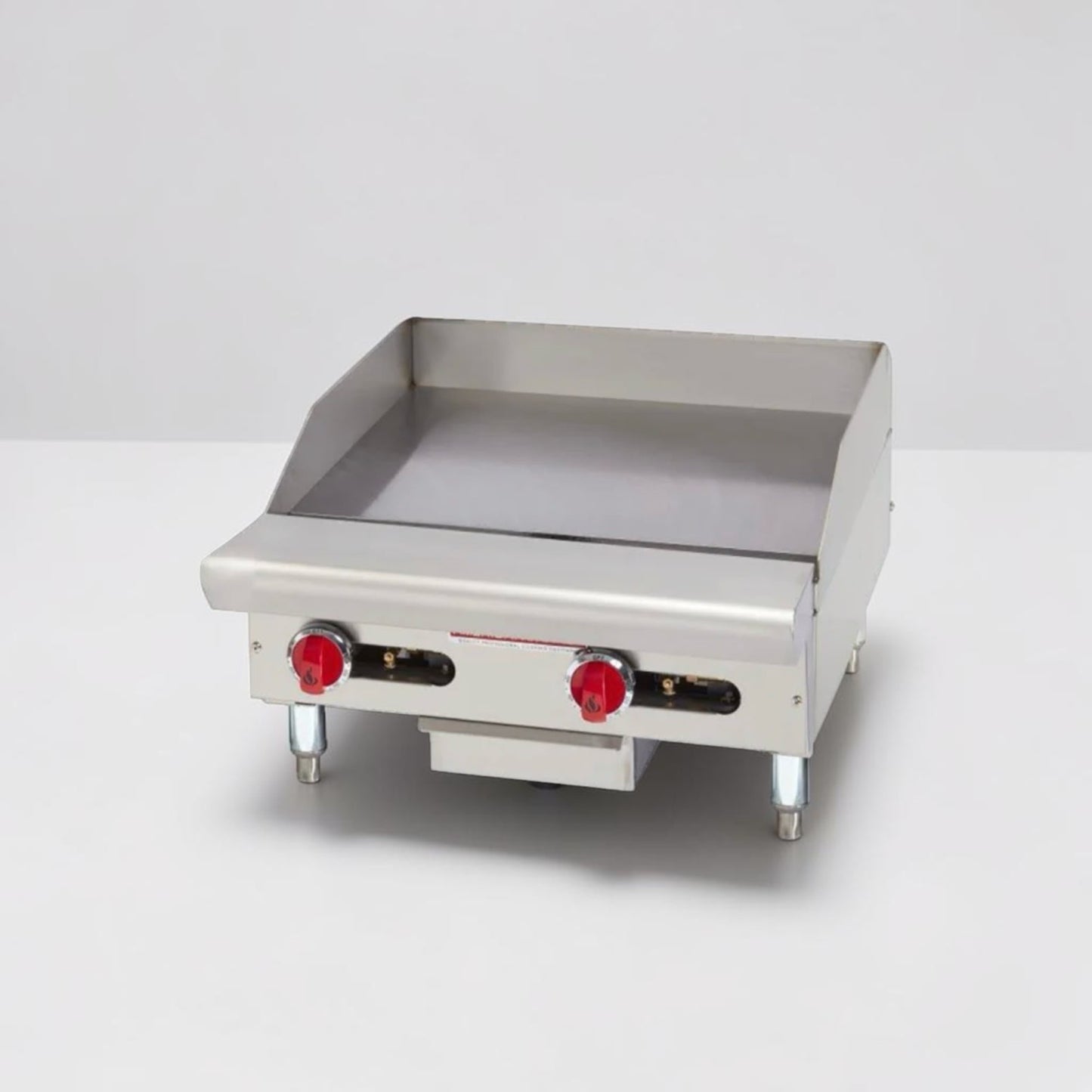 Outstanding Condition – American Range ARSMG-24 – 24" Countertop Gas Griddle – 1" Steel Plate – Natural Gas – ETL Listed – Fully Tested & Operational!