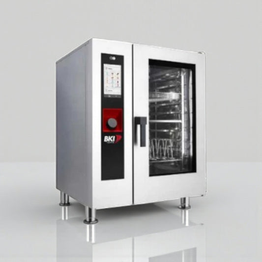 Premium Condition – BKI ETE102R – Commercial Electric Combi Oven (Boilerless) – 208V / 3 Phase – UL & ETL Listed – Fully Tested & Operational!