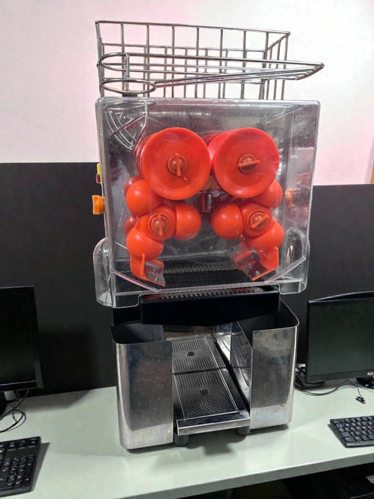 Premium Condition – VEVOR Commercial Orange Juicer Machine – Automatic Citrus Juicer – ETL Listed – Fully Tested & Operational!
