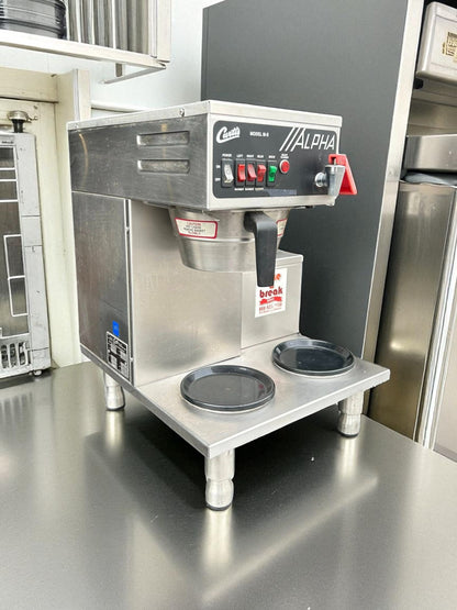 Premium Condition – Wilbur Curtis ALPHA-III-S – Automatic 3-Warmer Commercial Coffee Brewer with Hot Water Faucet – 120V – NSF & UL Listed – Fully Tested & Operational!