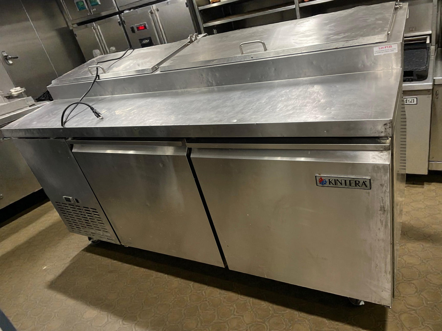 High-Grade Condition – Kintera KRR70X Refrigerated Prep Table – 115V / Single Phase – Fully Tested & Working!