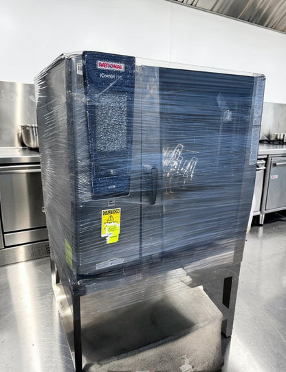 Top-Tier Condition – Rational iCombi Pro LM100EG.AX – 6 Pan Half-Size Natural Gas Combi Oven – 208/240V, 1 Phase - Fully Tested & Operational!