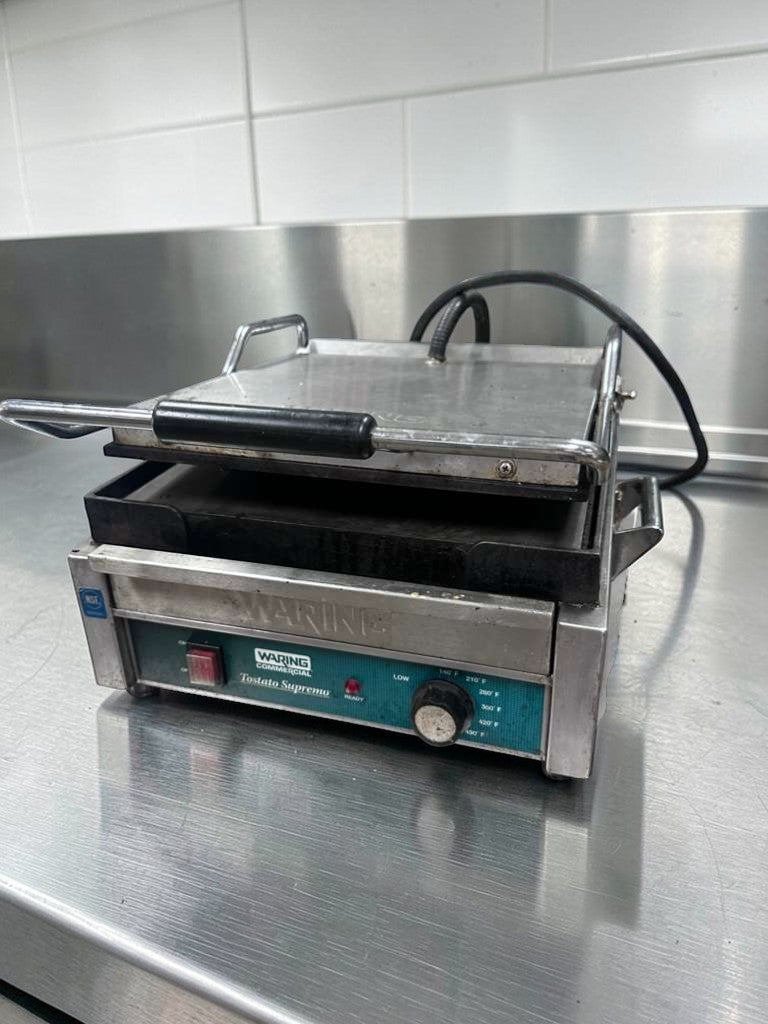 Premium Condition – Waring Commercial WFG275 – Tostato Supremo Panini Grill – 120V – UL Listed – Fully Tested & Operational!