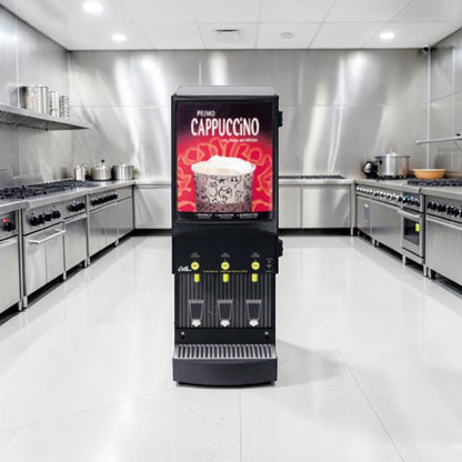 Superior Condition – Curtis CAFEPC3CS10000 3-Station Cappuccino Beverage Dispenser – Commercial Hot Drink Machine – Fully Tested & Operational!