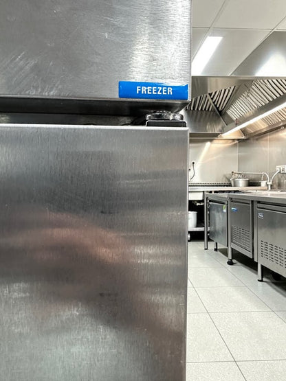 High-Quality Condition – Beverage-Air HBF49-1 Horizon Series – 52" Two-Section Solid-Door Reach-In Freezer – 46.2 Cu. Ft. – Bottom-Mounted Refrigeration – 115V – Fully Tested & Operational!