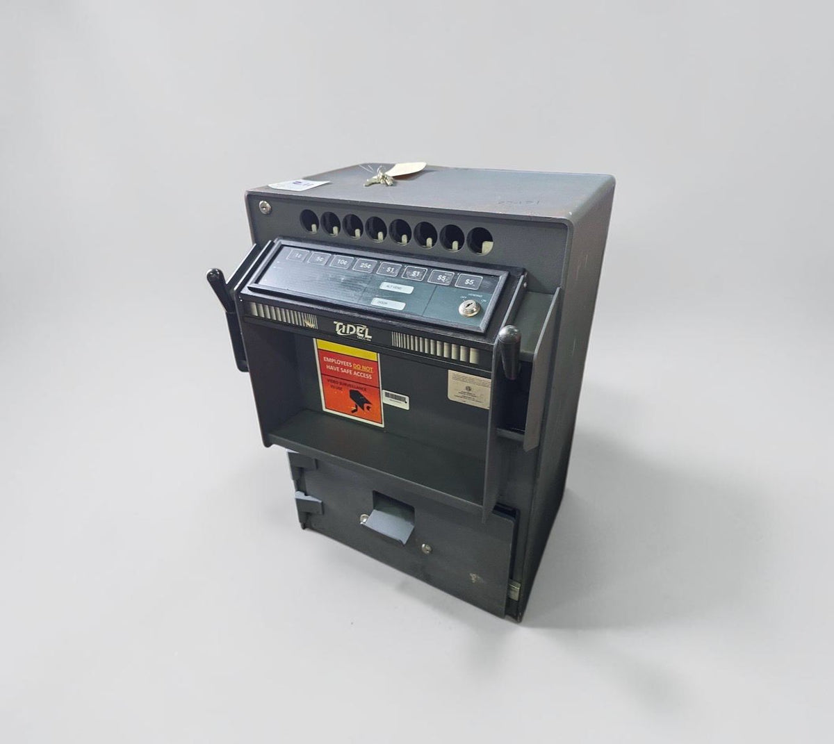 Prime Condition – Tidel TACC IIa – Commercial Timed-Access Cash Dispensing Safe – 88-Tube Capacity – Dual Drop Chutes – Fully Tested & Operational!