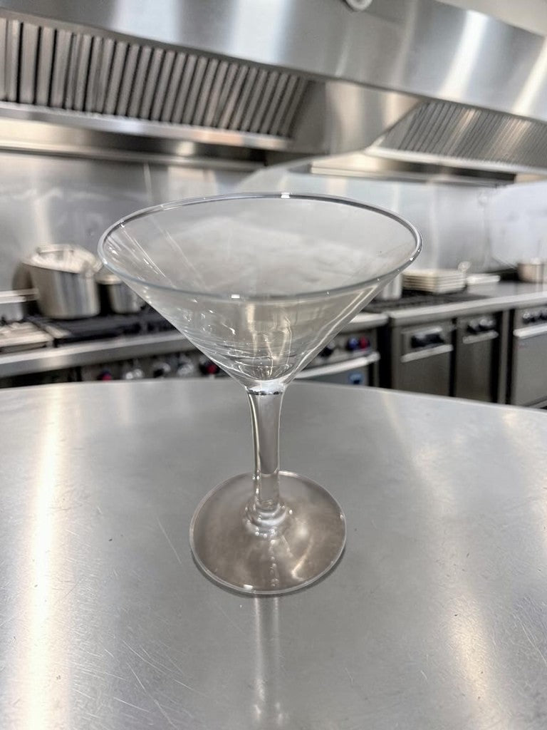 Brand-New Condition – Anchor Hocking H037491 Ashbury – 6 Oz. Martini Glasses – Clear Pulled-Stem Glassware – Case of 36