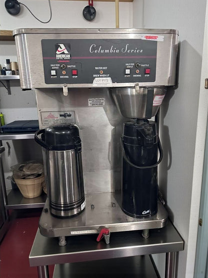 Premium Condition – American Metal Ware Columbia Series – Commercial Coffee Brewer – Dual Shuttle & Airpot – UL & NSF Listed – Fully Tested & Operational!
