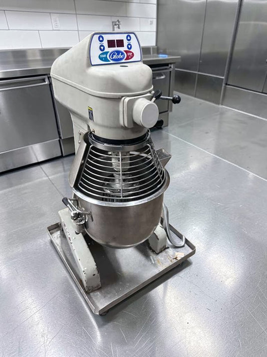 Flawless Condition – Globe SP20 Commercial Planetary Mixer – 20 Qt – 1/2 HP – 115V – NSF – Fully Tested & Operational!