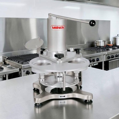 Excellent Condition – Mainca MH-120 INT – Manual 4 3/4" Hamburger Patty Former – Interchangeable Patty & Meatball Mould System – NSF Certified – Fully Tested & Operational!