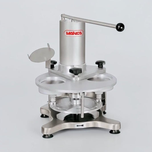 Excellent Condition – Mainca MH-120 INT – Manual 4 3/4" Hamburger Patty Former – Interchangeable Patty & Meatball Mould System – NSF Certified – Fully Tested & Operational!