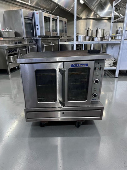Exceptional Condition – U.S. Range Sunfire SDG-1 – Commercial Gas Convection Oven – Single Deck – Natural Gas – Fully Tested & Operational!