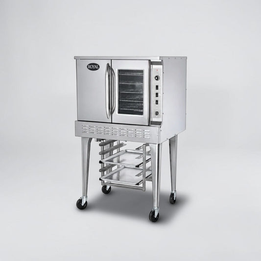 First-Class Condition – Royal Range RCOS-1 – Single Full Size Natural Gas Convection Oven – 70,000 BTU – 120V – UL / NSF Listed – Fully Tested & Operational!