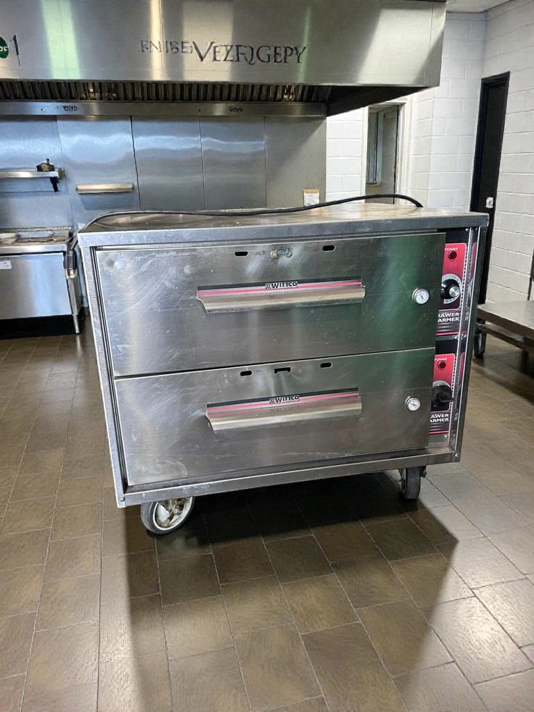 Refined  Condition – Wittco Commercial Double Drawer Warmer – Stainless Steel – UL Listed – Fully Tested & Operational!