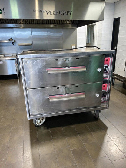 Refined  Condition – Wittco Commercial Double Drawer Warmer – Stainless Steel – UL Listed – Fully Tested & Operational!